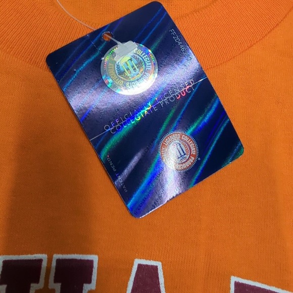 Virginia Tech VT Short Sleeve T-Shirt Hokies Steve & Barry - NWT - Size Large - Picture 3 of 9
